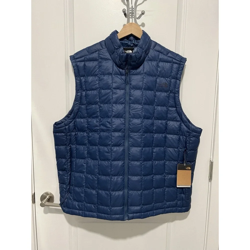 The North Face‎ Men's ThermoBall Eco Vest Shady Blue Size 3XL NWT $180